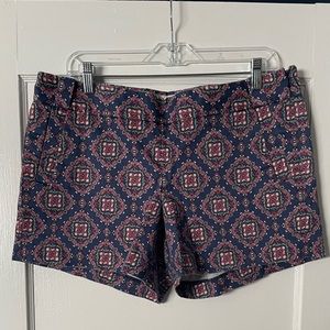 J. Crew patterned shorts